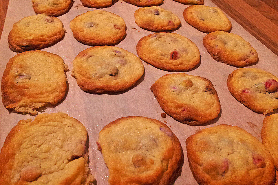 Cookies mit Mini - Smarties