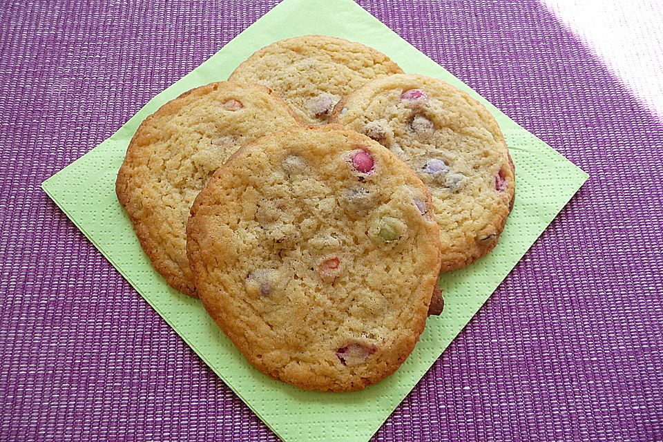 Cookies mit Mini - Smarties