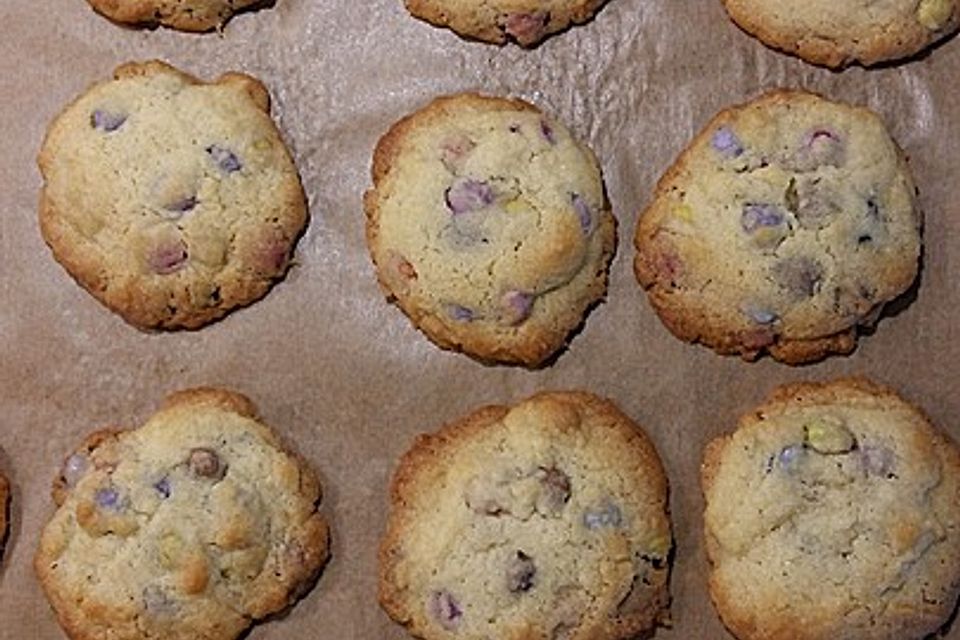 Cookies mit Mini - Smarties