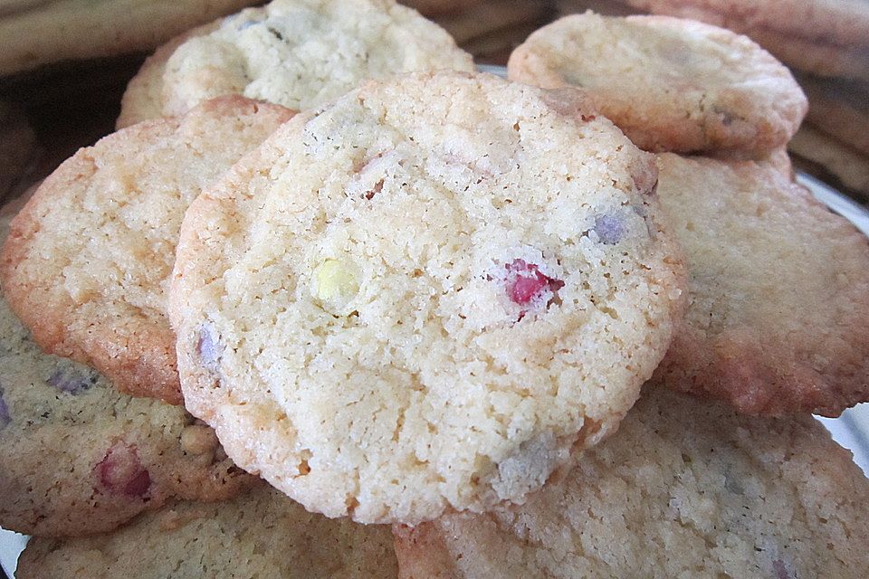 Cookies mit Mini - Smarties