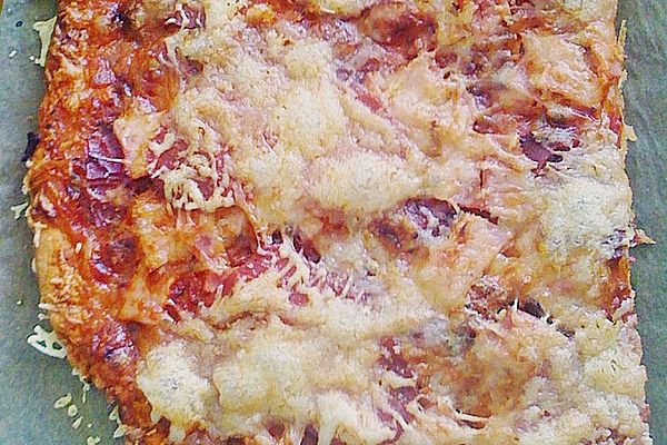 Pizzateig ohne Hefe oder Quark von Trotty | Chefkoch