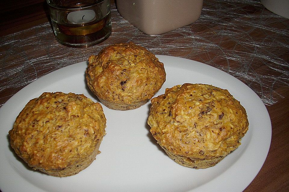 Karotten - Apfel - Muffins