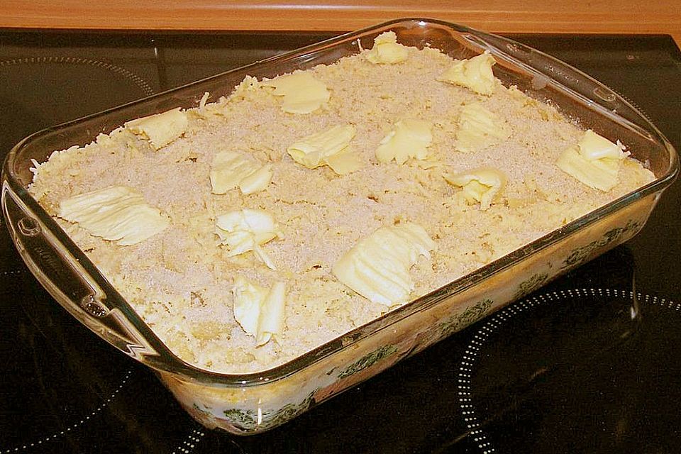 Nudelgratin 'Florentin'