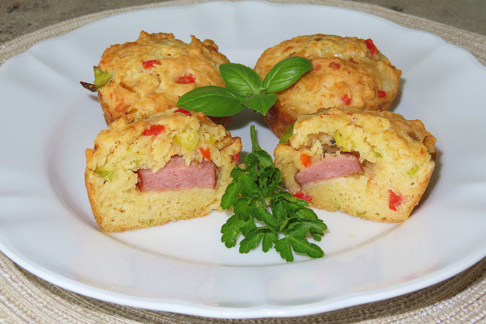 Bockwurst - Käse - Muffins