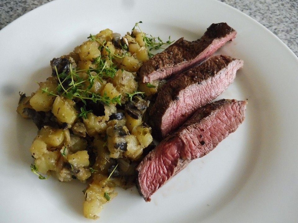 Kartoffelragout mit Oliven, Kapern und Thymian von eorann| Chefkoch