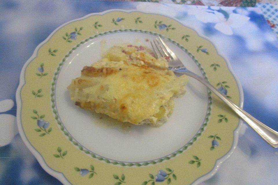 Spargel - Gratin