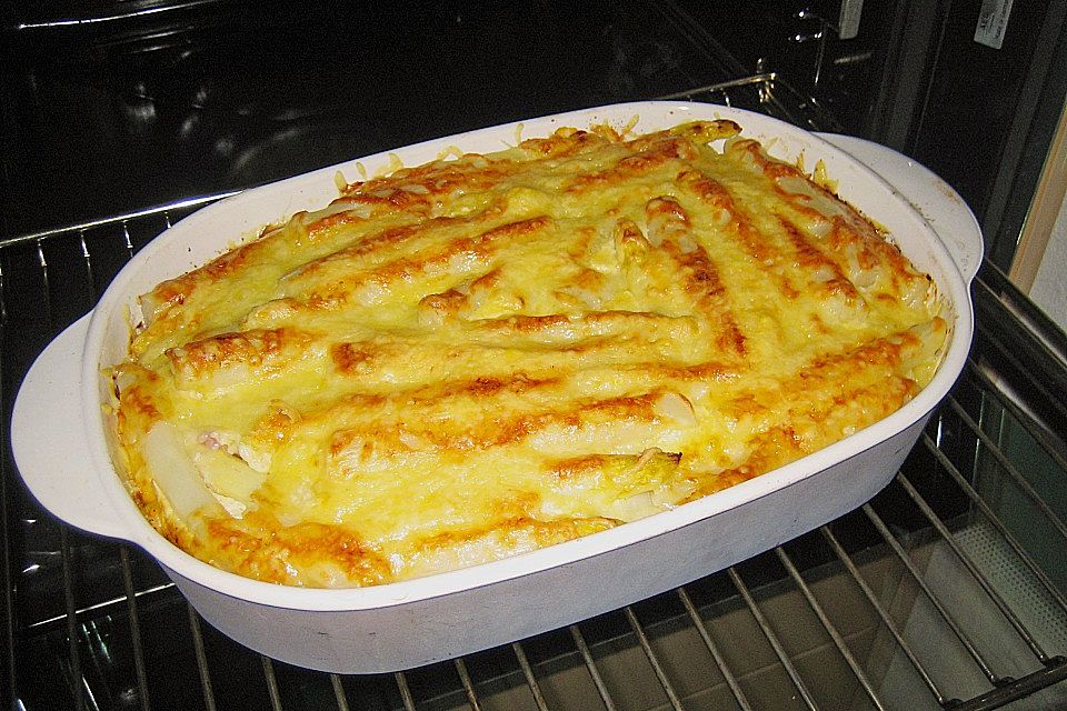 Spargel - Gratin