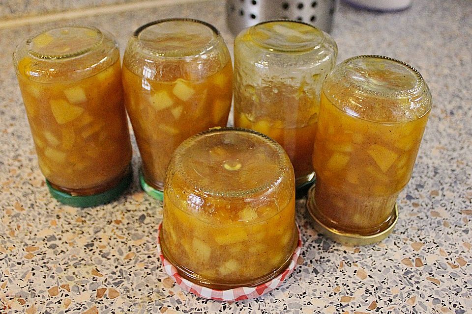 Mango - Pfirsich - Marmelade