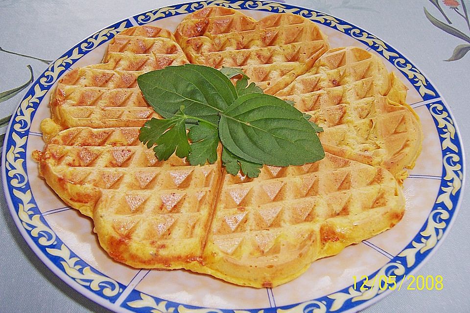 Kräuter - Käse - Waffeln  ala  Lillija