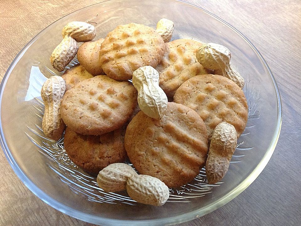 Erdnussbutter - Kekse| Chefkoch