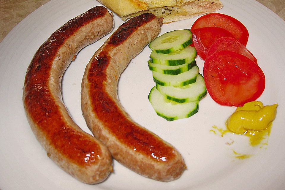 Bärlauchbratwurst