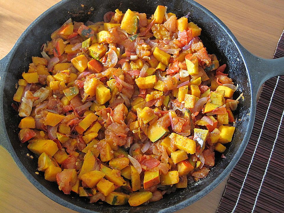 Kartoffel - Kürbis - Pfanne von Yzee| Chefkoch