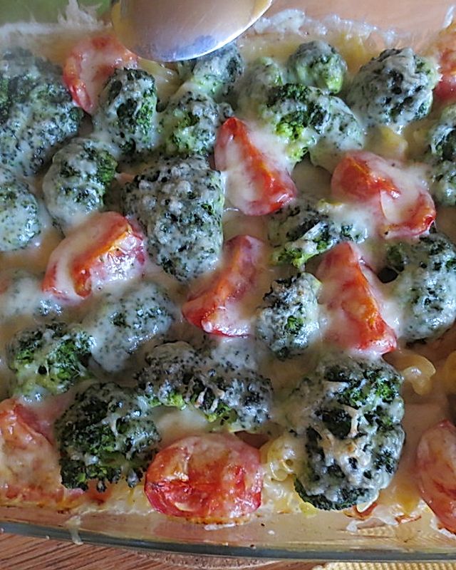 Brokkoli - Tomaten - Auflauf