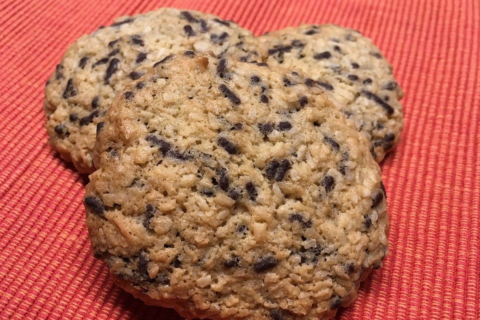 Coconut Crisp Cookies