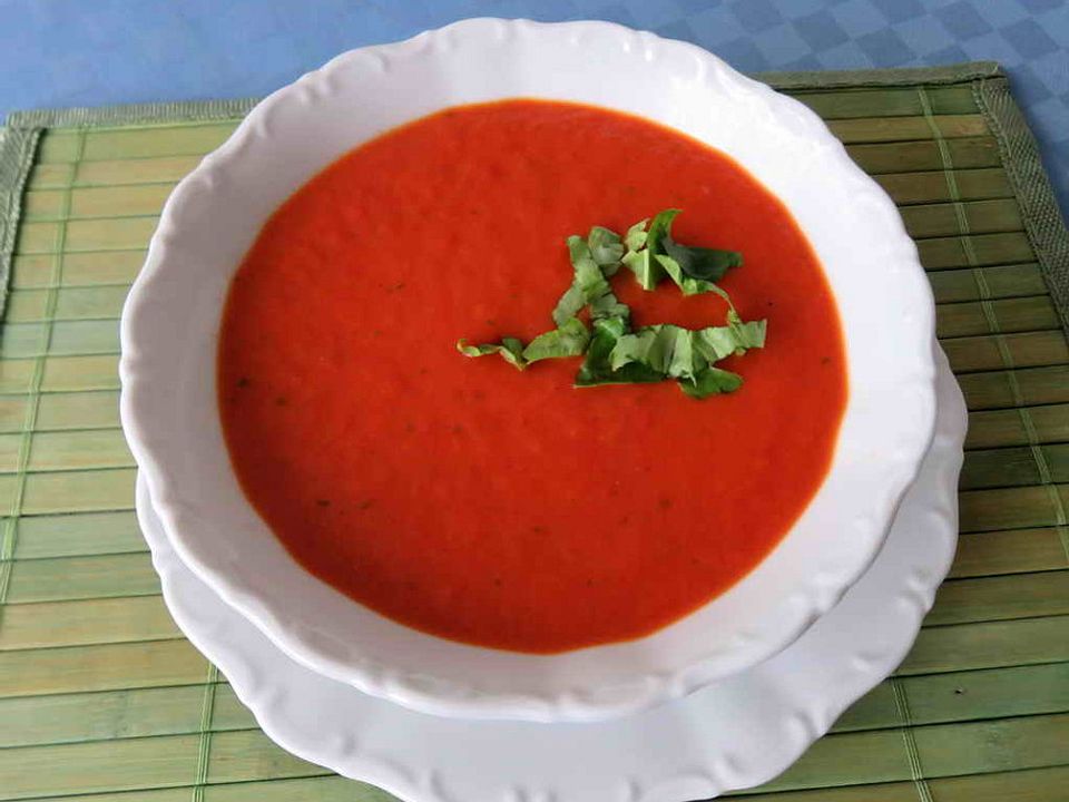 Geröstete Tomaten - Paprika - Suppe von Nevadawn | Chefkoch