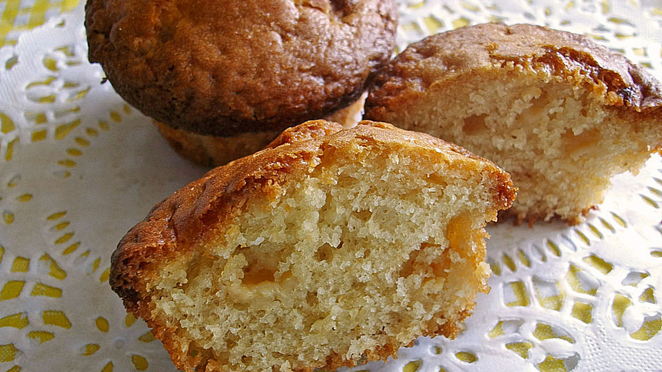 Zitronen - Muffins mit weißer Schokolade von Momo-Maus