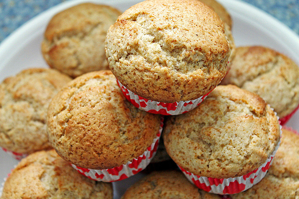 Zitronen - Muffins mit weißer Schokolade