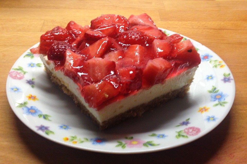 Erdbeerkuchen