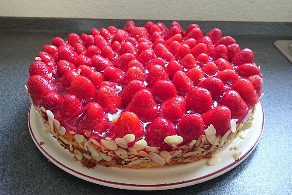 Erdbeerkuchen