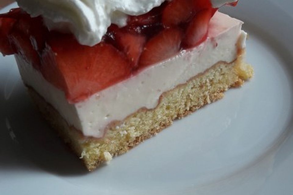 Erdbeerkuchen