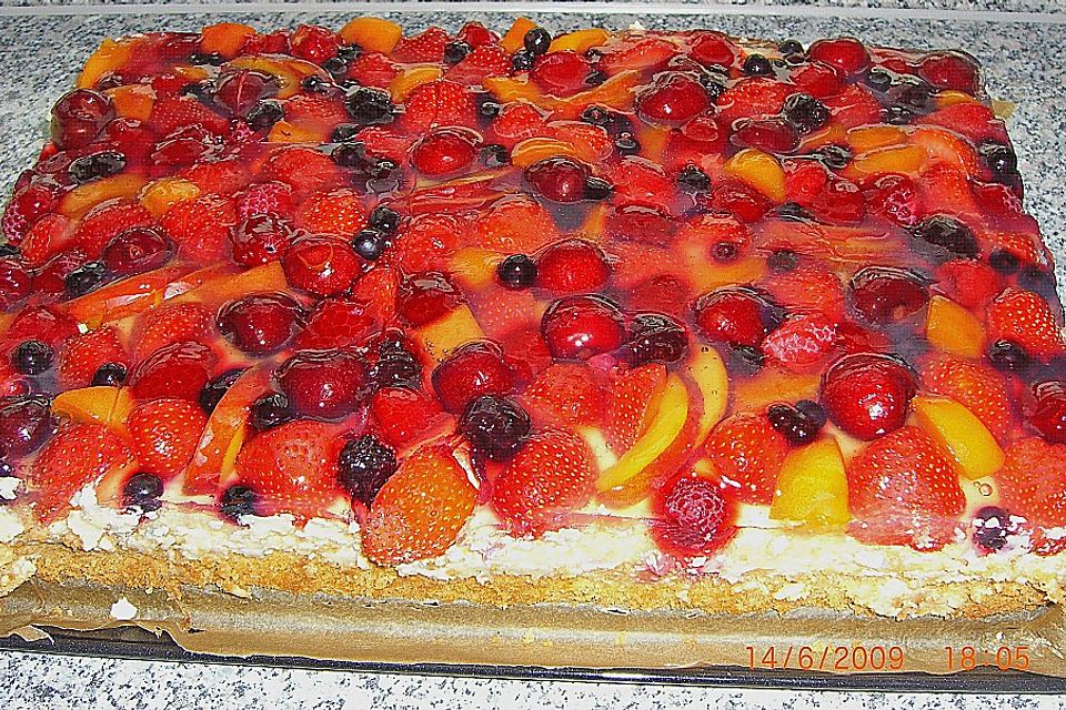 Erdbeerkuchen