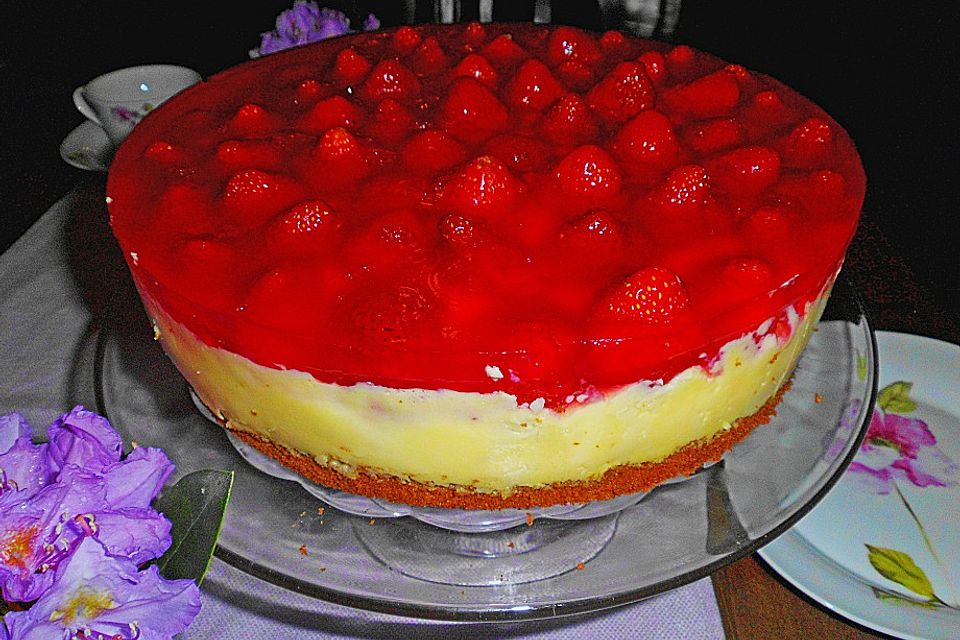 Erdbeerkuchen