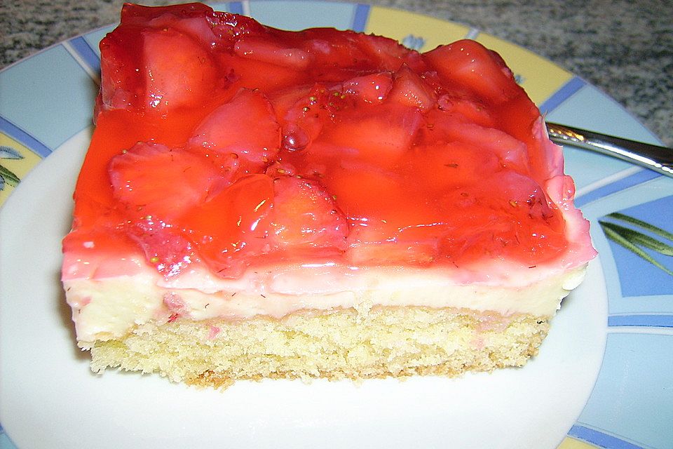 Erdbeerkuchen