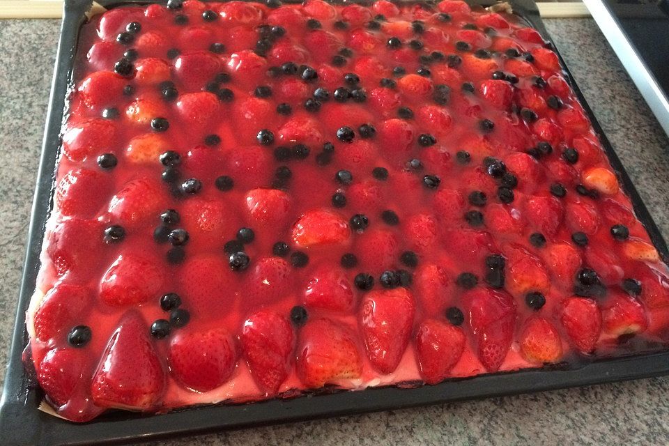 Erdbeerkuchen