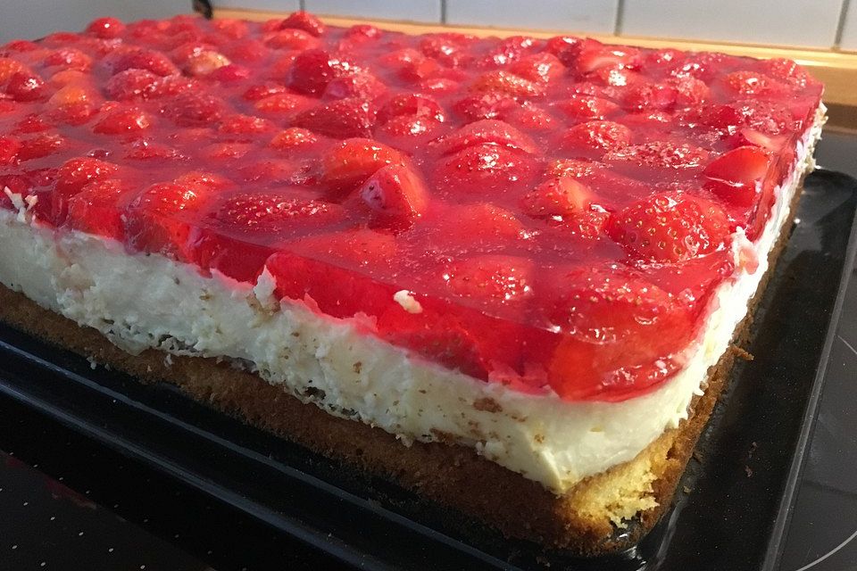 Erdbeerkuchen