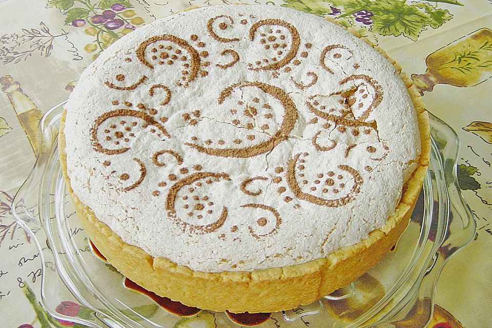 Torta di ciliegie e mandorle