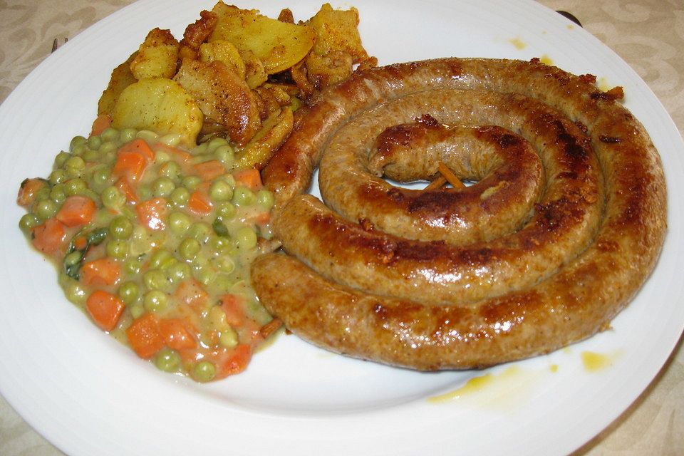Rostbratwurst Nürnberger Art Rostbratwurst Nürnberger Art