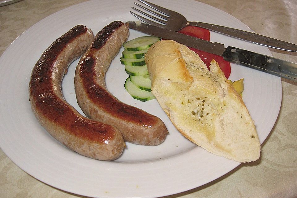 Bärlauchbratwurst