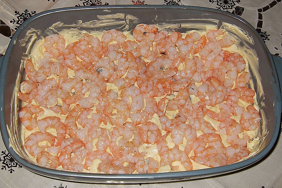 Riesengarnelen in Butter – Knoblauch - Sauce