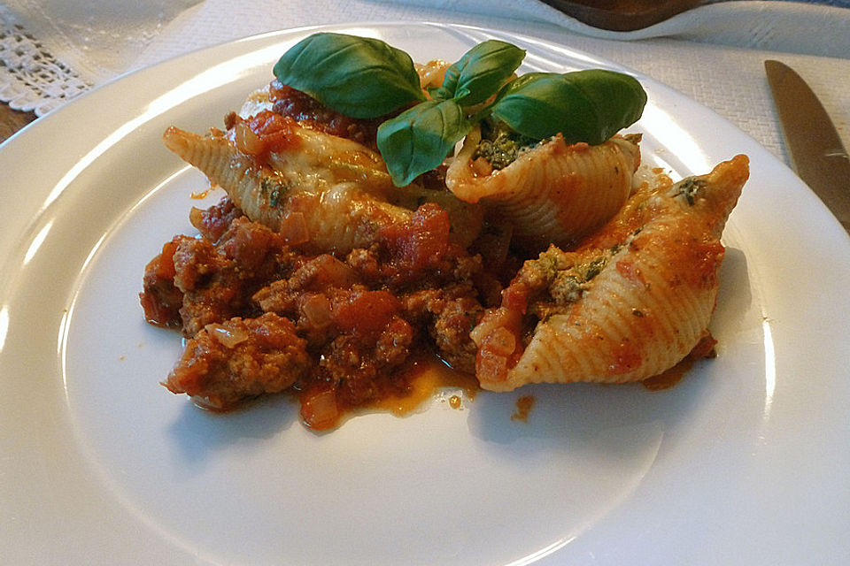 Gefüllte Conchiglie