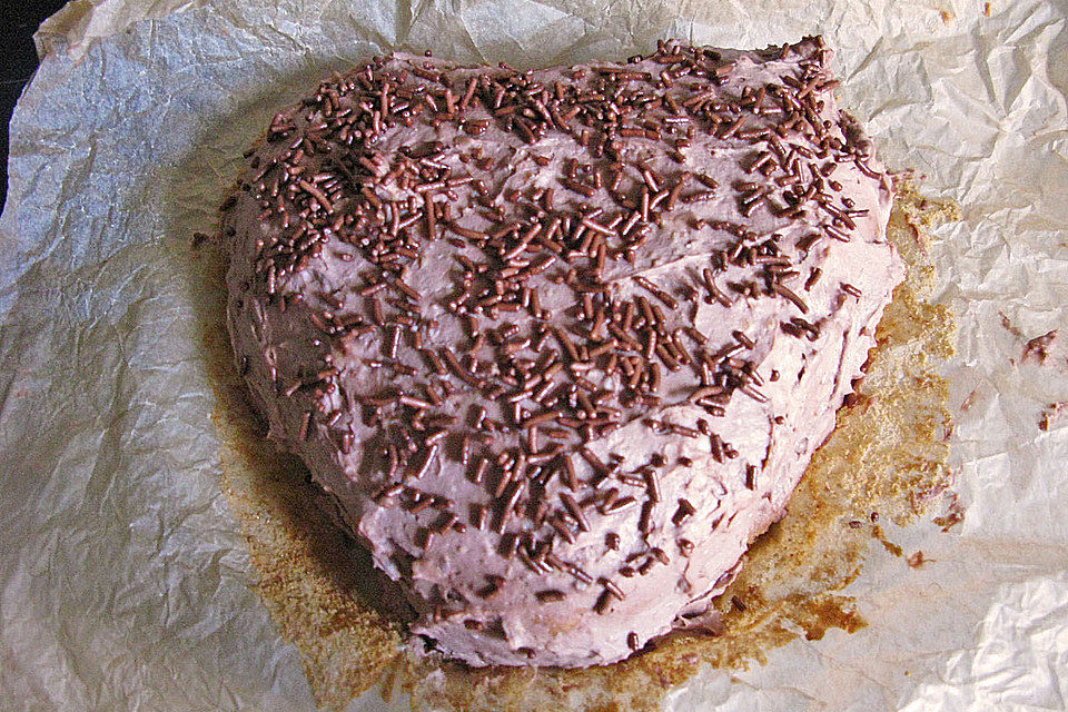 Cappucino - Erdbeer - Torte