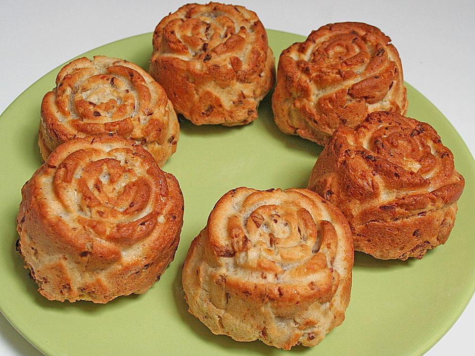 Käse - Röstzwiebel - Muffins| Chefkoch