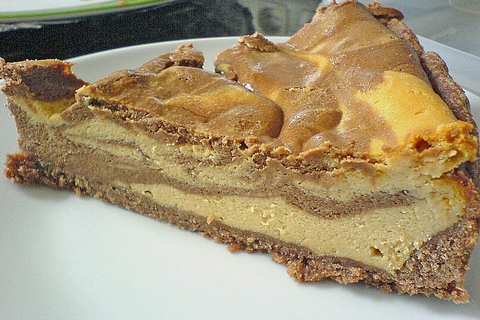 Karamell - Marmorkäsekuchen