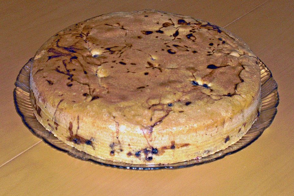 Heidelbeer - Vanille - Kuchen