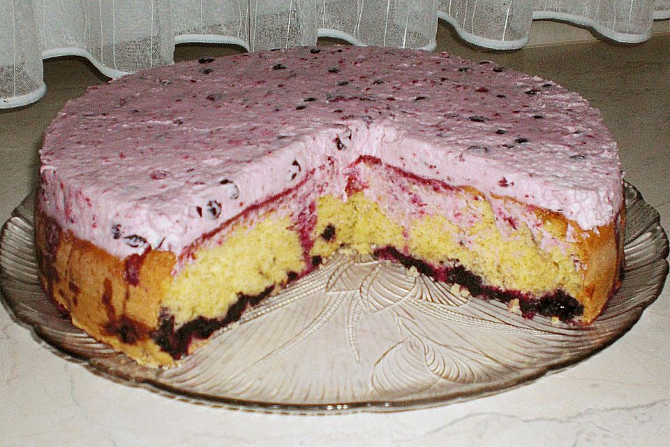 Heidelbeer - Vanille - Kuchen