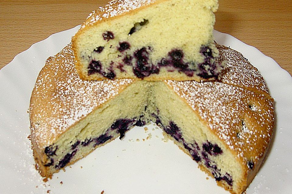 Heidelbeer - Vanille - Kuchen