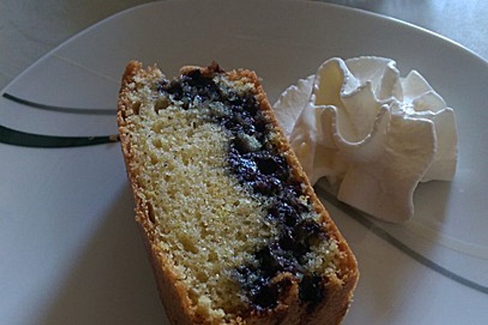 Heidelbeer - Vanille - Kuchen