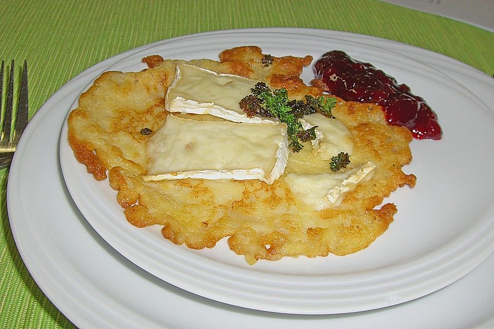 Camembert - Pfannkuchen