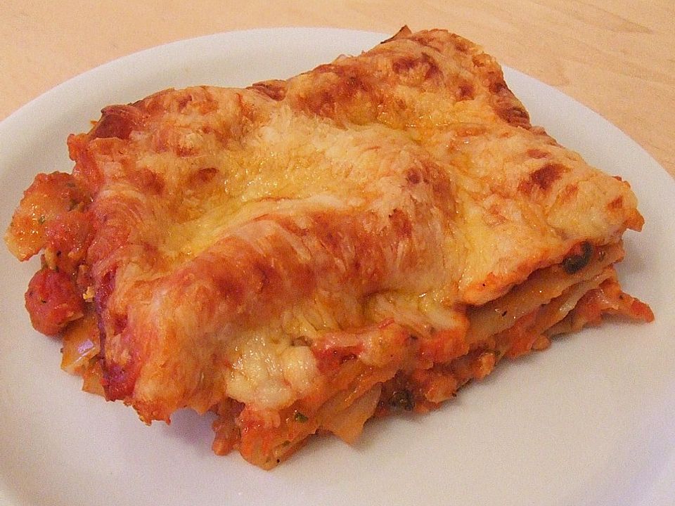 Julies Tomaten - Pilz - Lasagne von CookingJulie| Chefkoch