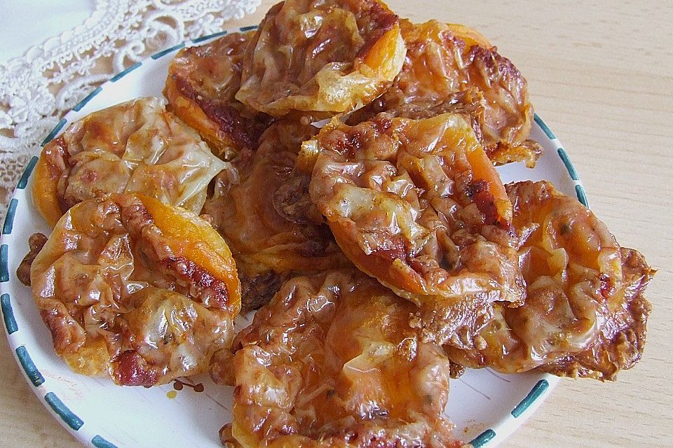 Mini-Snack-Pizzen aus Blätterteig