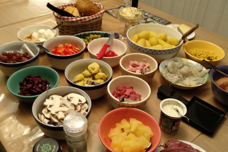 Raclette Variationen von Wiemy