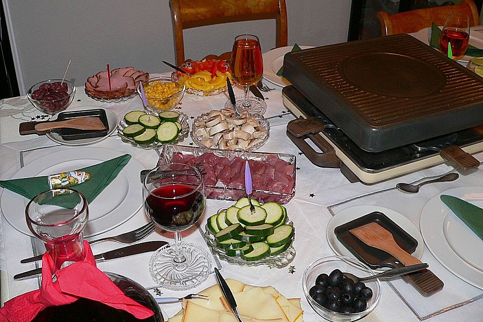 Raclette Variationen von Wiemy