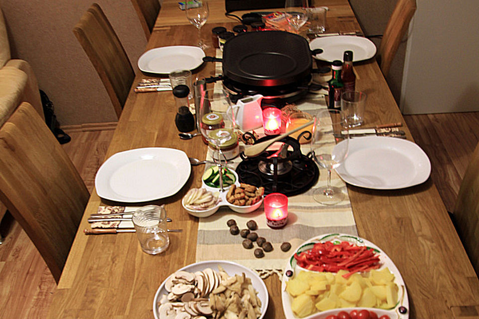 Raclette Variationen von Wiemy