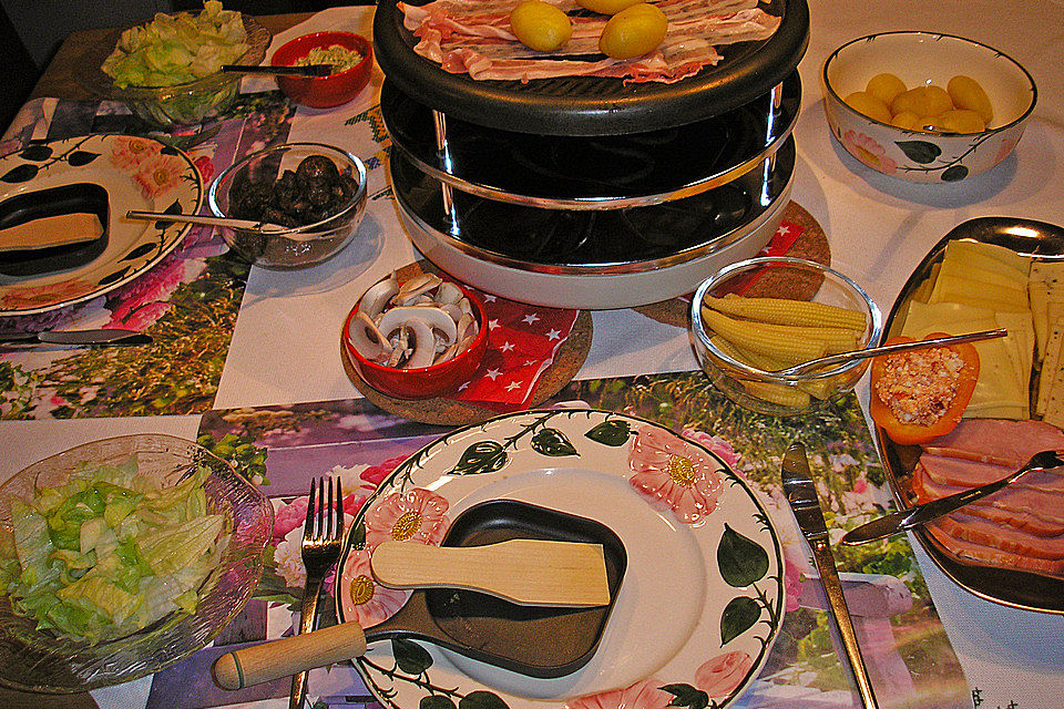 Raclette Variationen von Wiemy