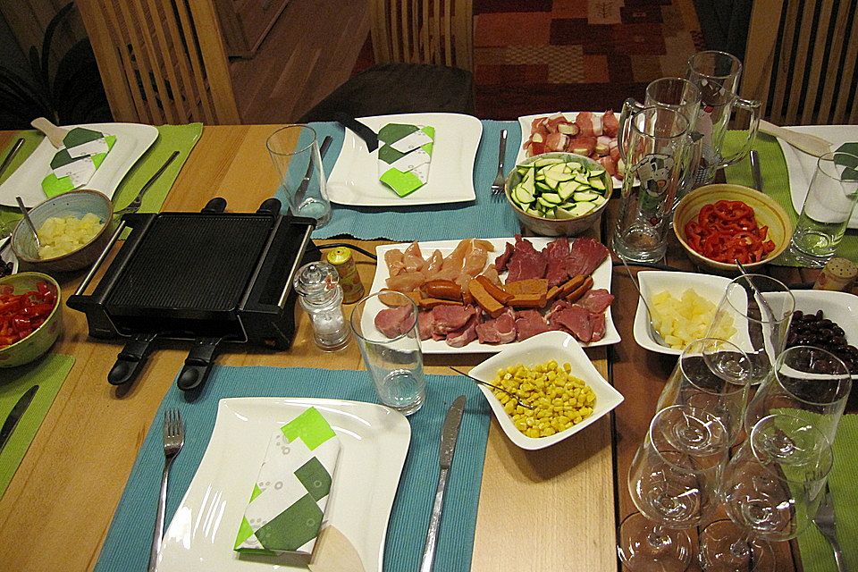 Raclette Variationen von Wiemy