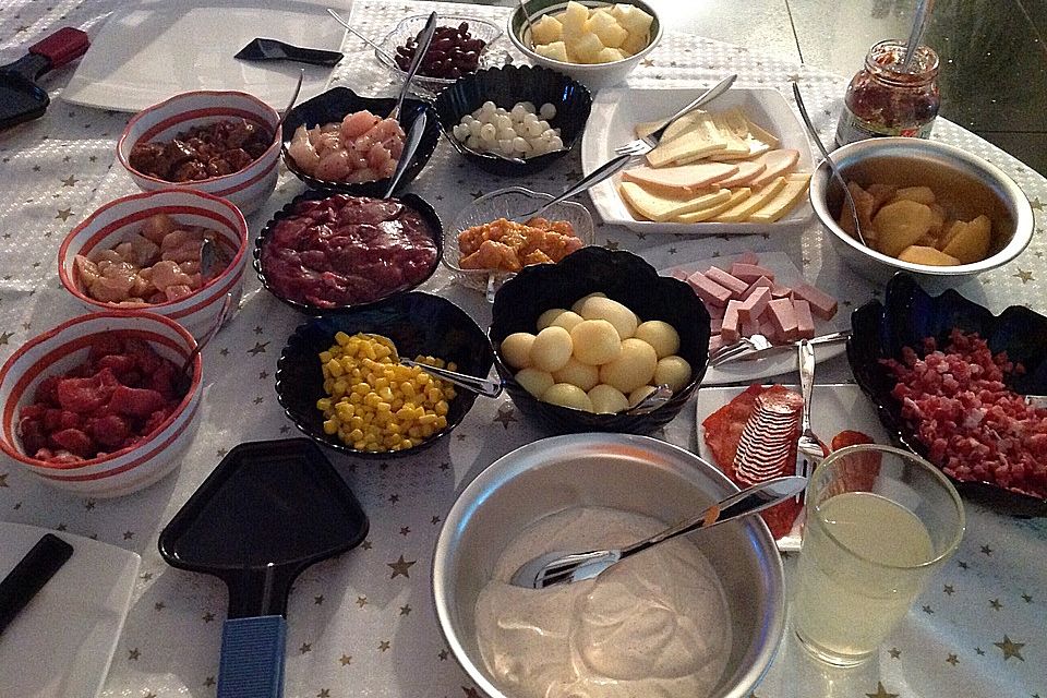 Raclette Variationen von Wiemy